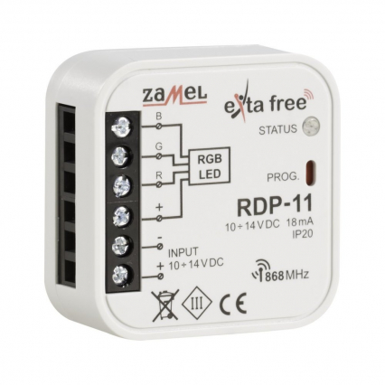 STERWNIK RGB BEZPRZEWODOWY. - ZAMEL - EXF10000090