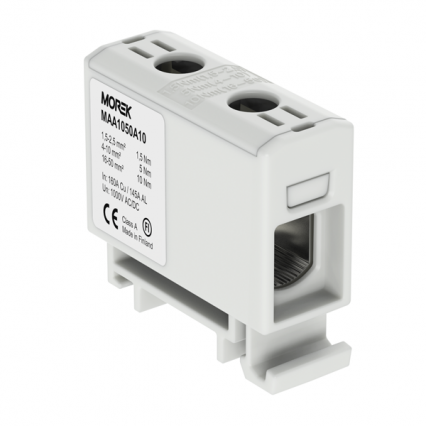 OTL50 szary 1xAl/Cu 1,5-50mm2 1000V AC/1500V DC Zacisk uniwersalny - MOREK - MAA1050A10