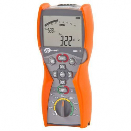 MIERNIK REZYSTANCJI IZOLACJI SONEL MIC-10 - SONEL - WMPLMIC10