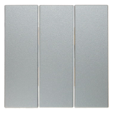 KLAWISZE DO ŁĄCZNIKA POTRÓJNEGO ALUminium MAT LAKIEROWANY B.KWADRAT/B.7 - HAGER - 16651404