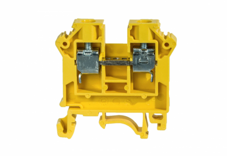 ZŁĄCZKA SZYNOWA GWINTOWA 6MM2 TS 32 35 1 TOR ZSG1-6,0NZ ŻÓŁTY ZUG - SIMET - 11421314