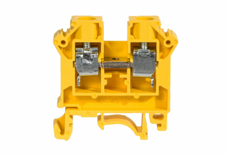 ZŁĄCZKA SZYNOWA GWINTOWA 10MM2 TS 32 35 1 TOR ZSG1-10,0NZ ŻÓŁTY ZUG - SIMET - 11521314