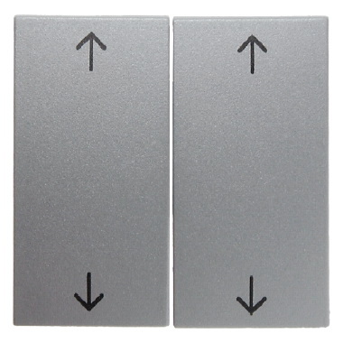 KLAWISZE Z NADRUKIEM SYMBOLU "STRZAŁKI" ALUMINIUM B.KWADRAT/B.7 - HAGER - 16441404