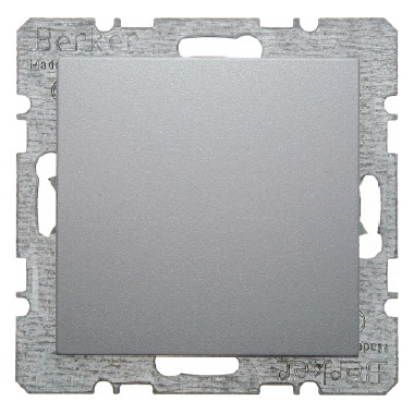 ZAŚLEPKA Z ELEMENTEM CENTRALNYM ALUMINIUM B.KWADRAT/B.7 - HAGER - 10091404