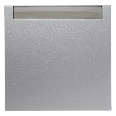 KLAWISZ Z POLEM OPISOWYM ALUMINIUM B.1/B.7 - HAGER - 16261404