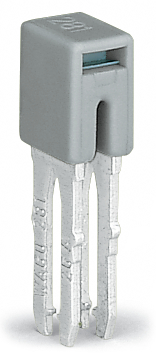MOSTEK POPRZECZNY 4 MM2 SZARY. - WAGO - 281-402