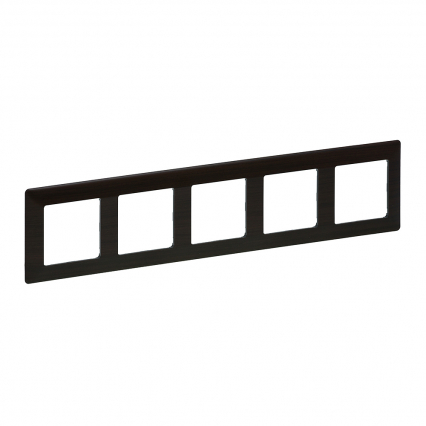 RAMKA PIĘCIOKROTNA WENGE VALENA LIFE - LEGRAND - 754175