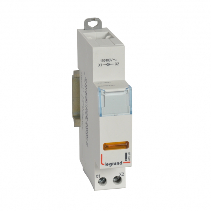 LAMPKA MODUŁOWA LED POJEDYNCZA KOLOR ŻÓŁTY ZASILANIE 110-400V AC - LEGRAND - 412928