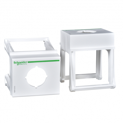 PODSTAWA MODUŁOWA NA SZYNĘ TH 35 Z WYCIĘCIEM FI 22MM, SZEROKOŚĆ 3 MODUŁY 18MM - SCHNEIDER ELECTRIC - A9A15151