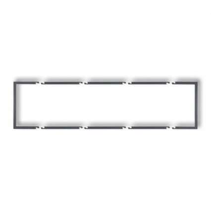 Ramka wypełniająca poczwórna serii DECO - KARLIK - 11DRW-4