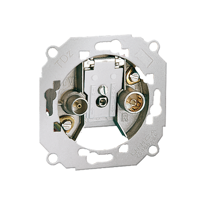 Gniazdo R-TV+SAT, końcowe (mechanizm) - KONTAKT SIMON - 75486-39