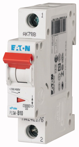 WYŁĄCZNIK NADPRĄDOWY 1-POLOWY PLSM-B10-MW - EATON - 242176
