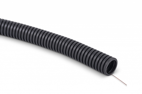 PESZEL RURA KARBOWANA RKSSP 20/16 PVC Z PILOTEM 50M 750N SZARA - TTPLAST - 10341