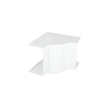 Regulowany kąt wewnętrzny Cabloplus 130x55mm; czysta biel - KONTAKT SIMON - TKA1305507/9