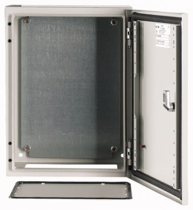 OBUDOWA METALOWA 400X300X200MM Z PŁYTĄ MONTAŻOWĄ IP66 CS - EATON - 111682