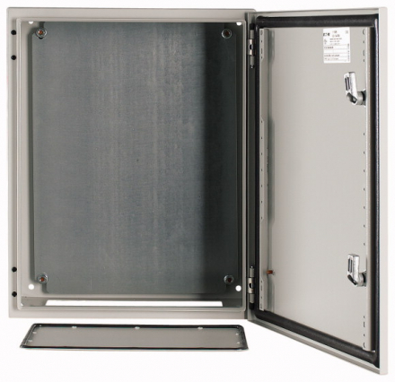 OBUDOWA METALOWA 500X400X200MM Z PŁYTĄ MONTAŻOWĄ IP65 CS - EATON - 111689