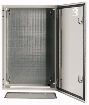 OBUDOWA METALOWA 600X400X200MM Z PŁYTĄ MONTAŻOWĄ IP65 CS - EATON - 111693