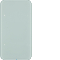 SENSOR DOTYKOWY POJEDYNCZY KOMFORT BIAŁY SZKŁO R.1  - HAGER - 75141860
