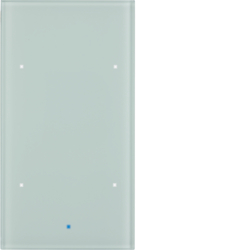 SENSOR SZKLANY DOTYKOWY PODWÓJNY KOMFORT SZKŁO BIAŁE TS - HAGER - 75142830