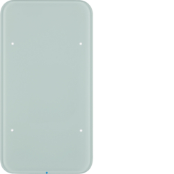 SENSOR DOTYKOWY PODWÓJNY KOMFORT BIAŁY SZKŁO R.1  - HAGER - 75142860
