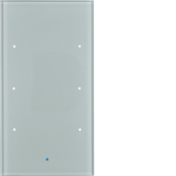 SENSOR SZKLANY DOTYKOWY POTRÓJNY KOMFORT SZKŁO ALU TS - HAGER - 75143034