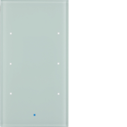 SENSOR SZKLANY DOTYKOWY POTRÓJNY KOMFORT SZKŁO BIAŁE TS - HAGER - 75143830
