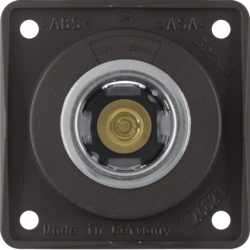 GNIAZDO ZASILANIA 12 V MECHANIZM BRĄZOWY MAT INTEGRO FLOW - HAGER - 845712501