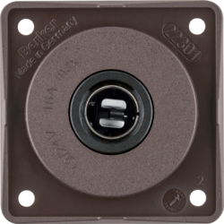 GNIAZDO ZASILAJĄCE 12 V SAMOCHODOWE BRĄZOWY MAT INTEGRO FLOW  - HAGER - 945172501