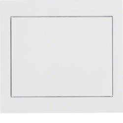 SYSTEM PRZYWOŁAWCZY ZASILACZ 24V Z RAMKĄ BIAŁY POŁYSK K.1  - HAGER - 52047009