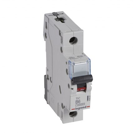 WYŁĄCZNIK NADPRĄDOWY B 6A 1 BIEGUN S311 - LEGRAND - 404081