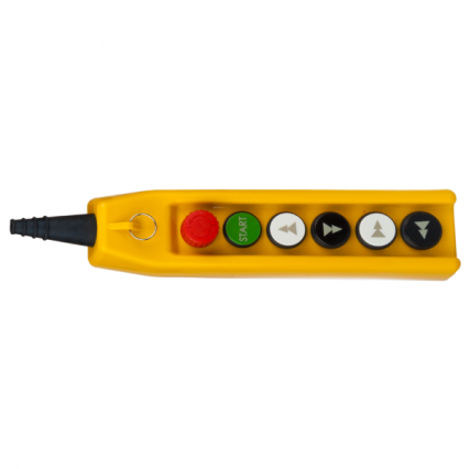 KASETA STEROWNICZA SUWNICOWA B-1NC+START-NO+4X(1NO+1NO/2) - SPAMEL - PKS-6\W07
