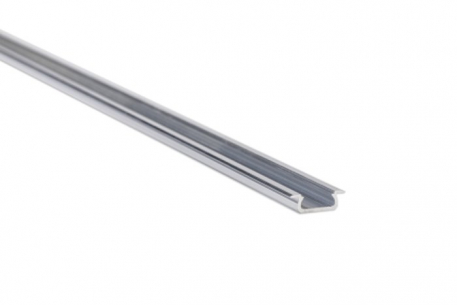 PROFIL ALUMINIOWY PODTYNKOWY PTB DO TAŚM LED DŁUGOŚĆ 202CM SZEROKOŚĆ 2,1CM PŁYTKI SUROWE ALUMINIUM PL-PTB-202 - POLTRONIC - PC012558