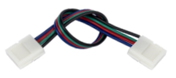 SZYBKOZŁĄCZKA DO TAŚM LED RGB 10MM TAŚMA PRZEWÓD TAŚMA SDLC-10RGBKS-2ZP - POLTRONIC - PG007905