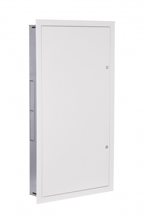 ROZDZIELNIA MODUŁOWA PODTYNK 144 MODUŁY 6X24 IP31 525X1015X127 BIAŁY Z ZAMKIEM - SABAJ - RPSM 144 6X24 Z