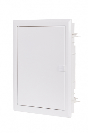 SZAFA MULTIMEDIALNA PODTYNKOWA TWORZYWO FIBERPT 38 355x442x90 DRZWI METAL ZATRZASK - SABAJ - FIBERPT 38