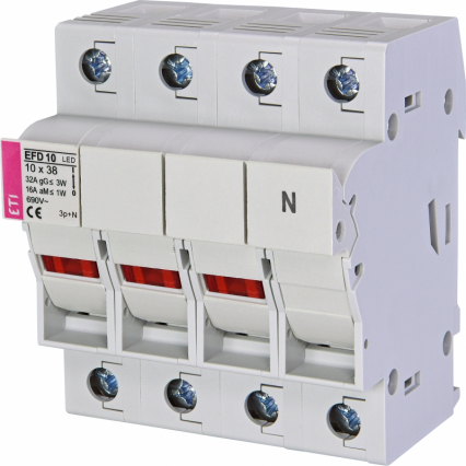 ROZŁĄCZNIK BEZPIECZNIKOWY EFD 10 3P+N LED - ETI - 002540015