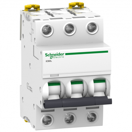 WYŁĄCZNIK NADPRĄDOWY IC60L-C63-3 - SCHNEIDER ELECTRIC - A9F94363