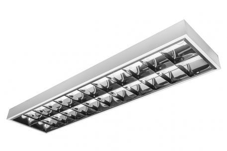 OPRAWA RASTROWA 2X150 T8 LED G13 AC220-240V 50/60HZ IP20 Z OKABLOWANIEM POD ŚWIETLÓWKI L RASTRO LED 150 - GTV - OS-LE150NJ-01