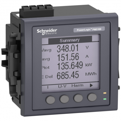 ANALIZATOR PM5100 WYJŚCIA IMPULSOWE 1DO CYFROWE - SCHNEIDER ELECTRIC - METSEPM5100