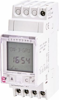 CYFROWY PROGRAMATOR CZASOWY JEDNOKANAŁOWY ETICLOCK-R1 - ETI - 002472053