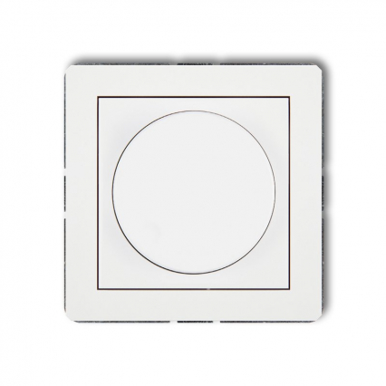 DECO Ściemniacz Elektroniczny regulator oświetlenia przyciskowo-obrotowy - KARLIK - DRO-1