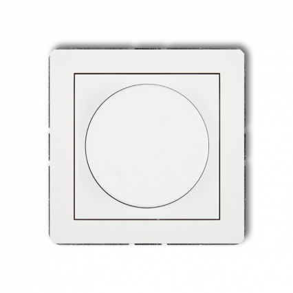DECO BIAŁE REGULATOR OŚWIETLENIA LED DRO-2 - KARLIK - DRO-2