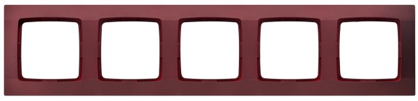 RAMKA PIĘCIOKROTNA BURGUND KARO. - OSPEL - R-5S/58