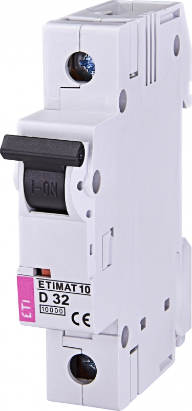 WYŁĄCZNIK NADPRĄDOWY ETIMAT 10 1P D32 - ETI - 002151719