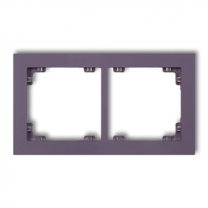DECO PASTEL RAMKA 2-KROTNA MATT WRZOSOWY 50DR-2 - KARLIK - 50DR-2