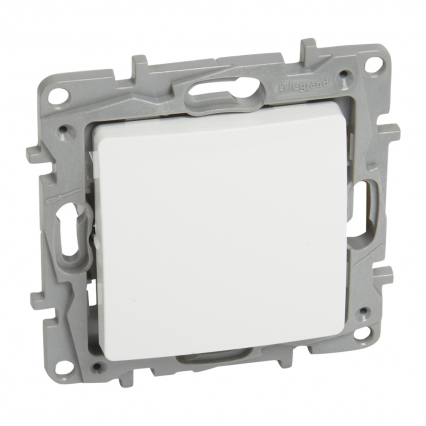 ŁĄCZNIK KRZYŻOWY ZACISKI ŚRUBOWE 10AX 250V IP20 BIAŁY NILOE2 - LEGRAND - 764504