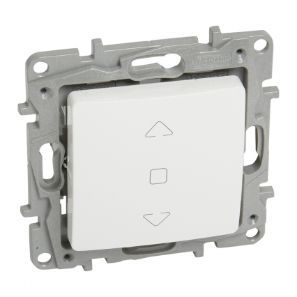 ŁĄCZNIK STEROWANIA ROLET ZACISKI ŚRUBOWE 250V IP20 BIAŁY NILOE2 - LEGRAND - 764511