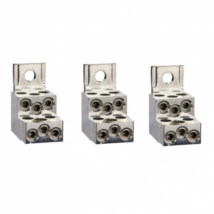 ZESTAW ZACISKÓW ALUMINIOWYCH 1.5-35MM2+PH INV/INS NSX100 3 SZT. - SCHNEIDER ELECTRIC - LV429248