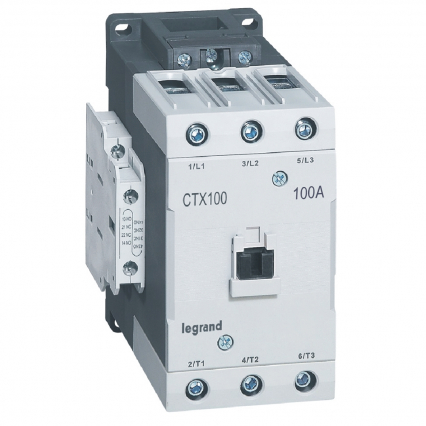 STYCZNIK CTX3 3P 100A 2NO 2NC 230VAC ZACISKI KLATKOWE. - LEGRAND - 416236