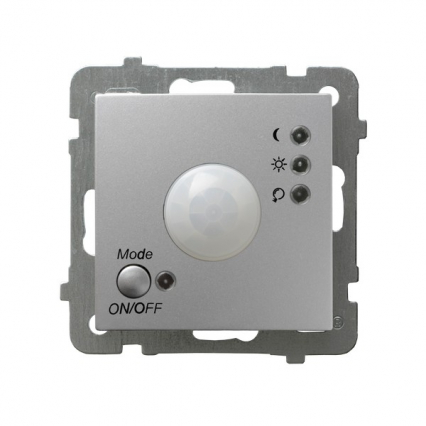 ELEKTRONICZNY CZUJNIK RUCHU SREBRO AS. - OSPEL - ŁP-16G/m/18